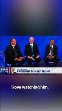 Trump gives his thoughts on a possible Stephen A. Smith Presidential run