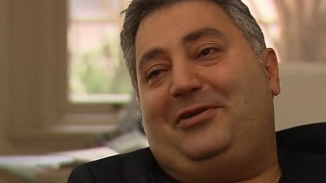 Simon Araghi, brother of Roozi Araghi, who was killed at Dreamworld. Picture: Channel 10