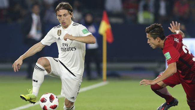 Soccer star Luka Modric won numerous awards in 2018. Picture: AP