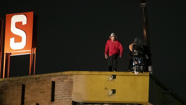 … filming The Fall Guy. Pictures: Matrix Media Group