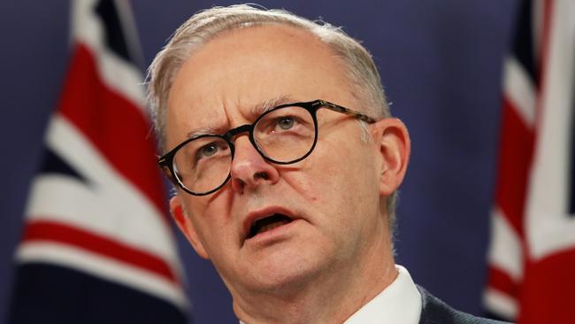 Prime Minister Anthony Albanese says Australia ‘doesn’t respond to demands’. Picture: Lisa Maree Williams/Getty Images