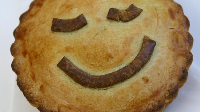 Pie Face pies are now stocked in United service stations. Picture: Geoff Ward.