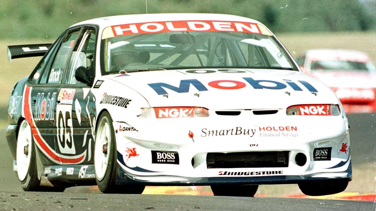 Peter Brock’s Holden Racing Team Commodore in 1997.