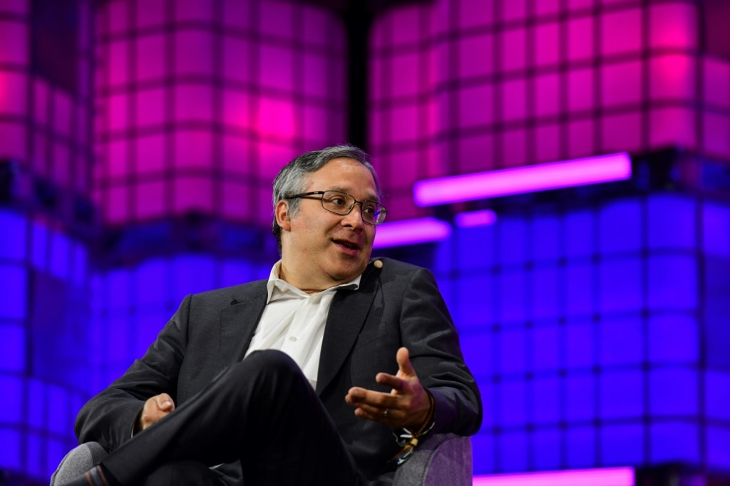 Generative AI critic Gary Marcus, speaks at the Web Summit Vancouver 2025 tech conference in Vancouver Canada
