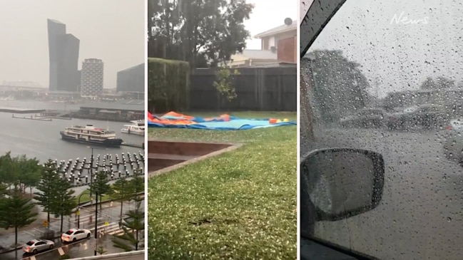 Severe thunderstorms hit Victoria