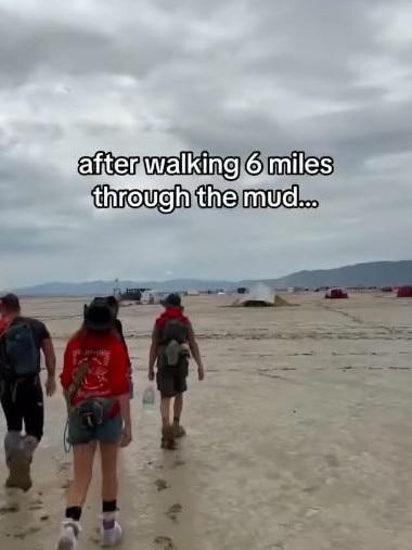 Diplo and Chris Rock trekked through 10km of mud before being rescued.