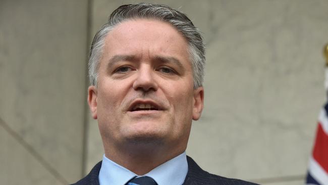 Mathias Cormann says ‘we need to restore trust in the value of global economic relations and in multilateral approaches to tackle shared challenges’. Picture: AFP