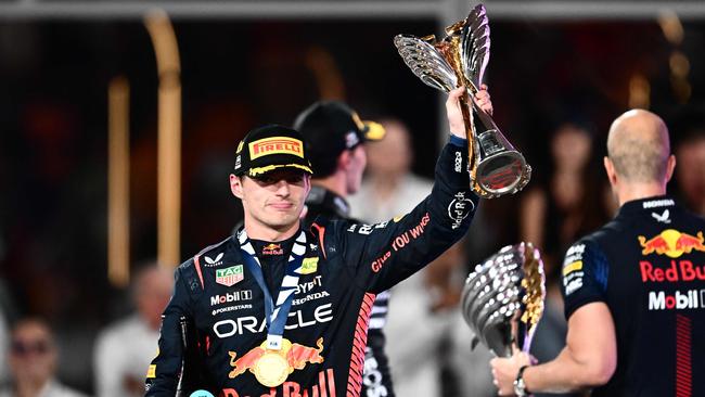 Max Verstappen has won three world titles at the age of 26. (Photo by Jewel SAMAD / AFP)