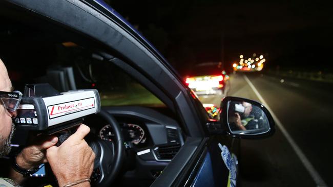 A man aged in his 50s allegedly led police on a high speed chase in Geelong. Picture: Alan Barber