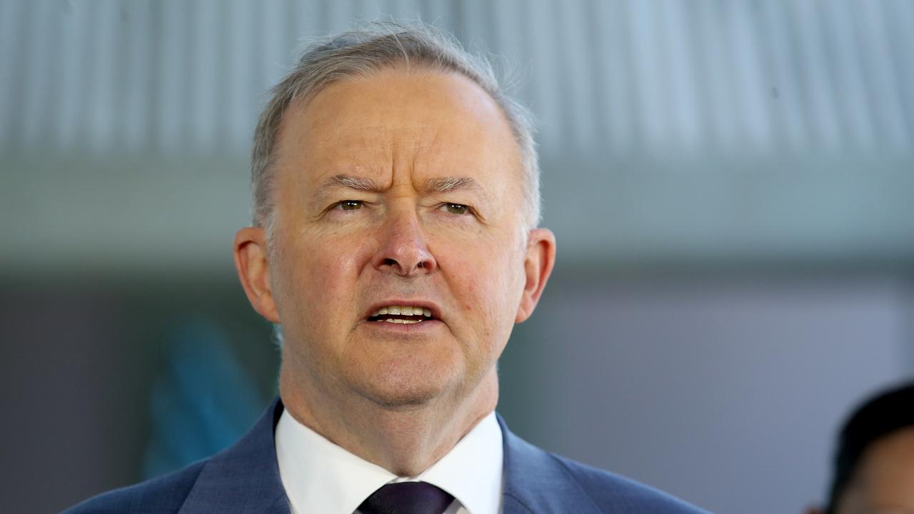 Opposition leader Anthony Albanese will openly back continued coal mining jobs in Australia at a clean energy summit on Tuesday. Picture: NCA NewsWire /Jono Searle