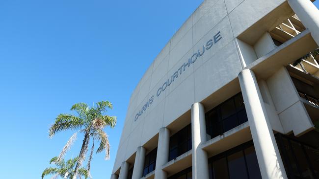 The Cairns Courthouse, where Peniola Liu is being tried for murder. Picture: Brendan Radke