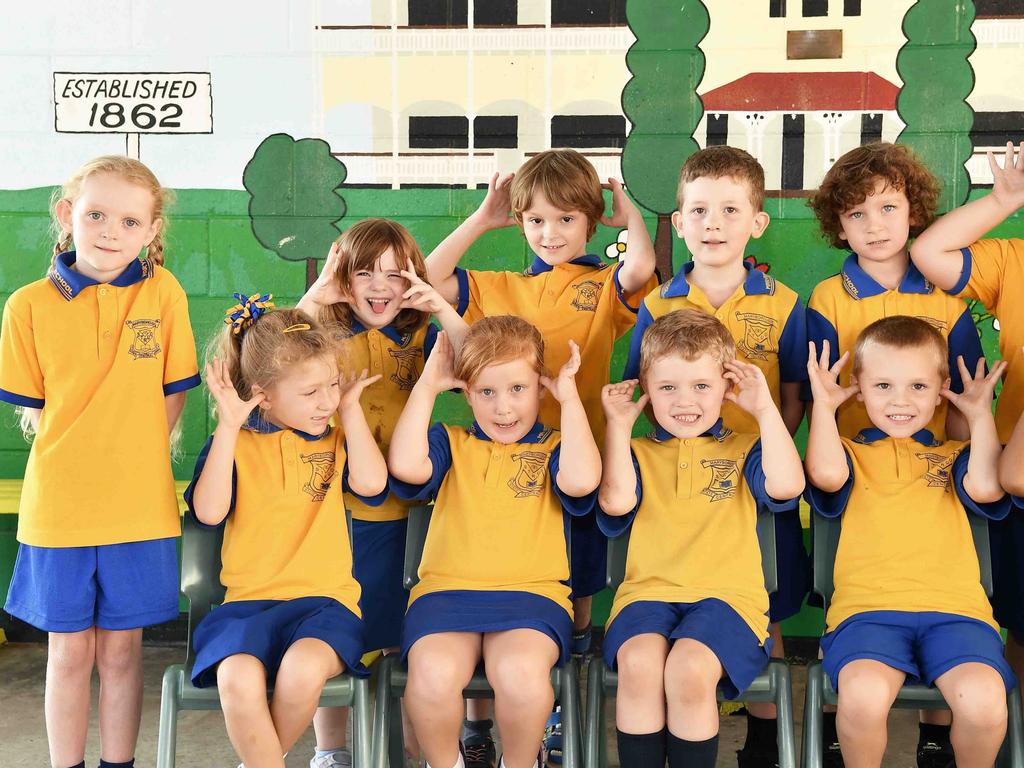 MY FIRST YEAR: Maryborough Central State School Preps. Picture: Patrick Woods.