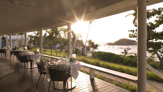 Saltwater Restaurant, Lizard Island Resort, Lizard Island.