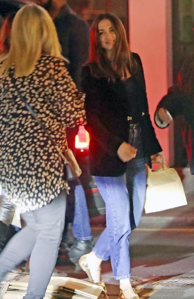 The actor was seen out with actress Ana de Armas. Picture: BACKGRID