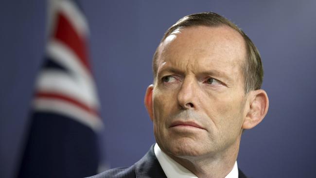 Former Australian Prime Minister Tony Abbott. (Pic: AP Photo/Rick Rycroft)