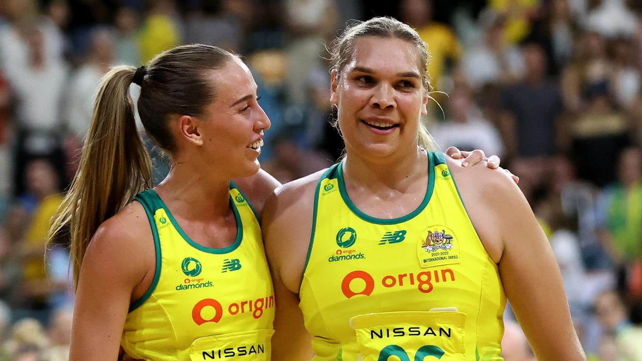 Netball 2022: Australian Diamonds, Quad Series, squad named, 14-player ...