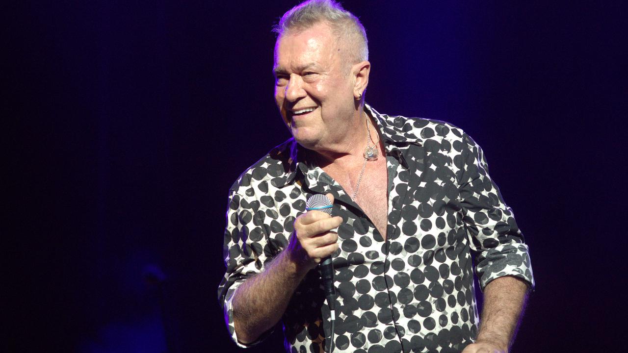 Jimmy Barnes on stage. Picture: Grace Kessels