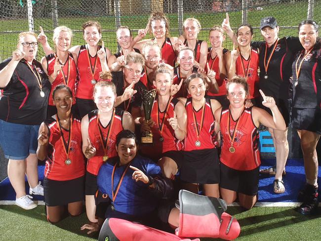 Commerce-PINT caused the upset of the decade in Darwin women's hockey with their 3-0 grand final win over the powerful Waratah.