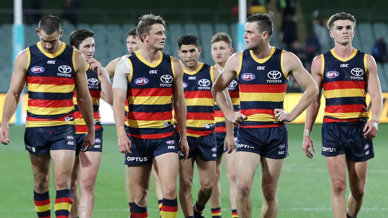 The Crows’ list management team faces a crucial off-season. Picture: Sarah Reed