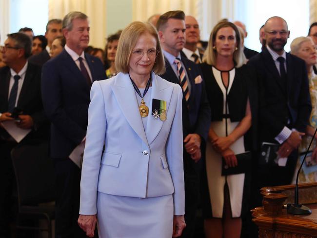 Governor Dr Jeannette Young during the opening of parliament