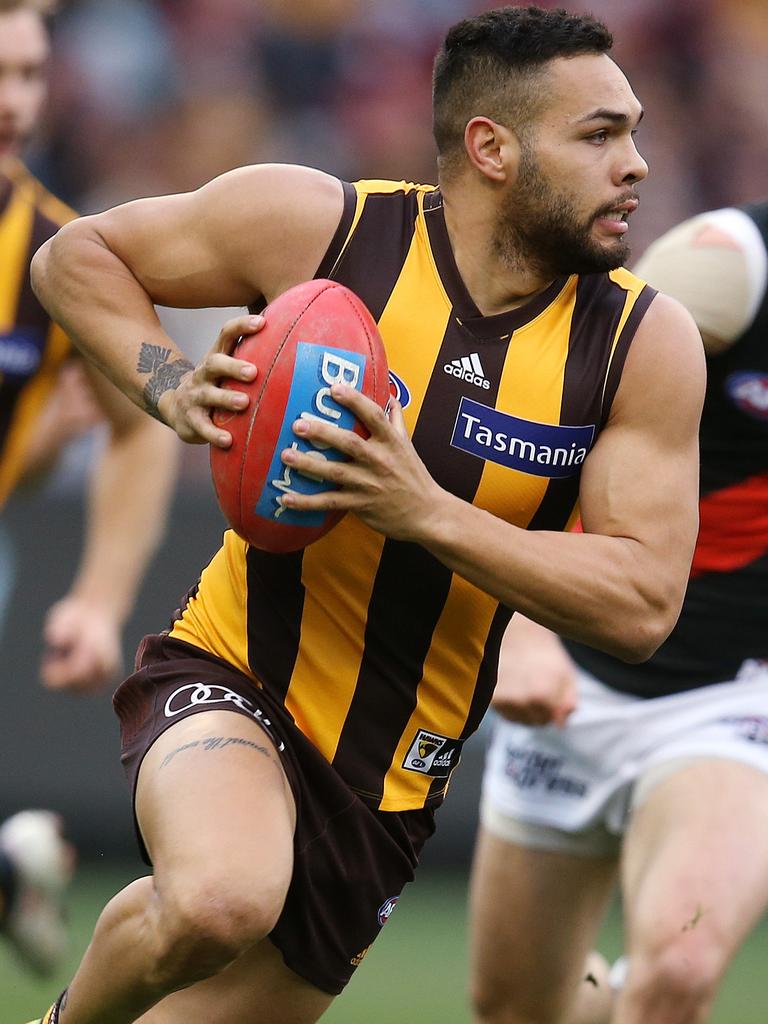 Jarman Impey in action for Hawthorn. Picture: Michael Klein