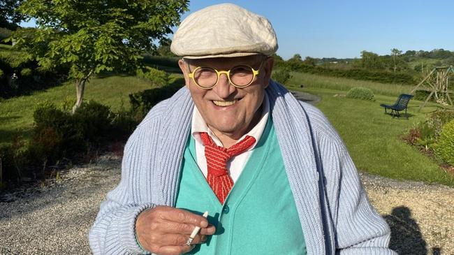 David Hockney in Normandy. Picture: Jean-Pierre Goncalves De Lima / David Hockney Foundation