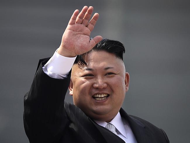 North Korean leader Kim Jong-un has threatened the US with thermonuclear war. Picture: AP