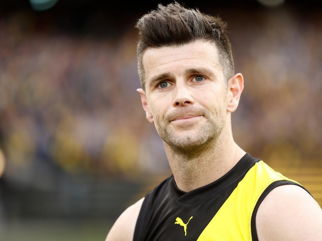 Richmond great Trent Cotchin will help Brisbane’s leadership group. Picture: Michael Willson/AFL Photos via Getty Images