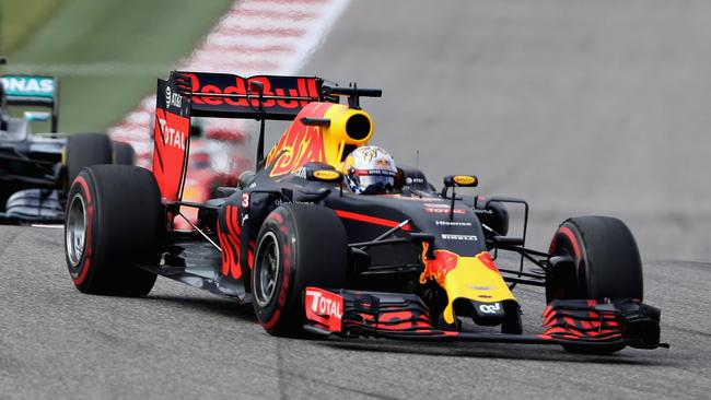 Daniel Ricciardo finished third in the US Grand Prix.