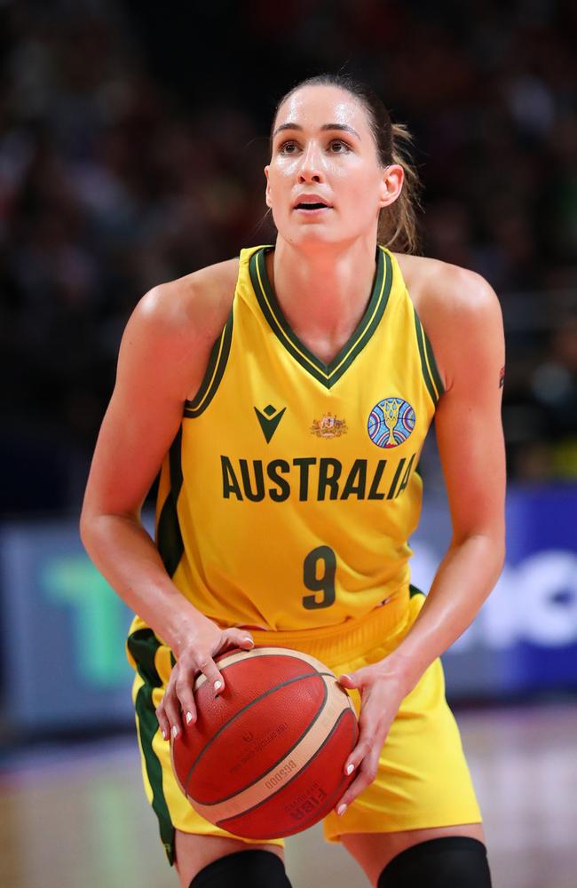 Bec Allen is a staple of the Opals team. Picture: Getty Images