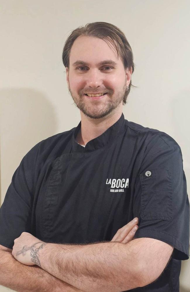 Alan Stogryn, Sous Chef, La Boca Bar and Grill Brisbane. Picture: Contributed