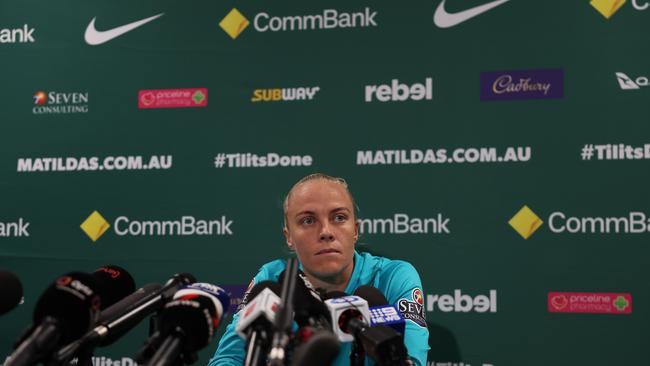 Matildas midfielder Tameka Yallop has rejoined Brisbane Roar. Picture: Matt King/Getty Images