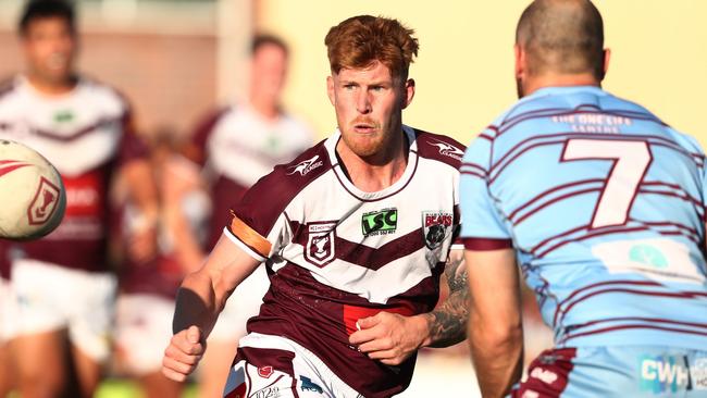 Guy Hamilton in action for the Burleigh Bears. Picture: Jason O’Brien/QRL