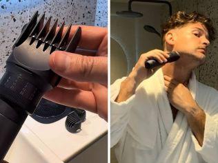 We’ve rounded up the best men’s body and hair trimmers out there right now, including the Panasonic Multishape. Picture: Troy Nankervis