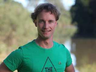 The Greens' Lismore City Council candidate and bike ride coordinator Adam Guise. Picture: Contributed