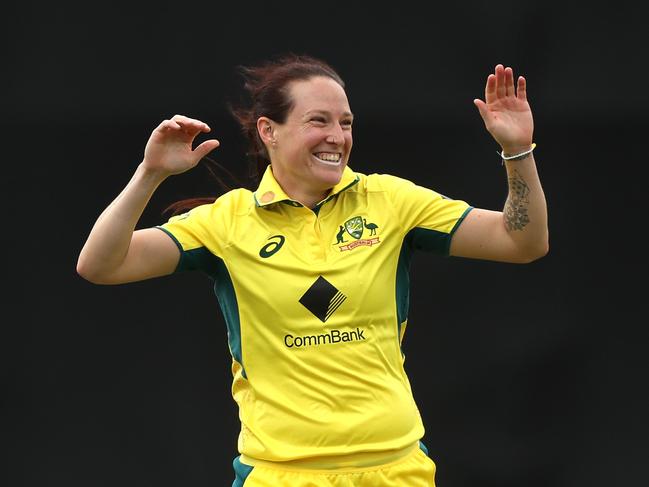 Megan Schutt has announced her potential international retirement plan. Picture: Getty Images