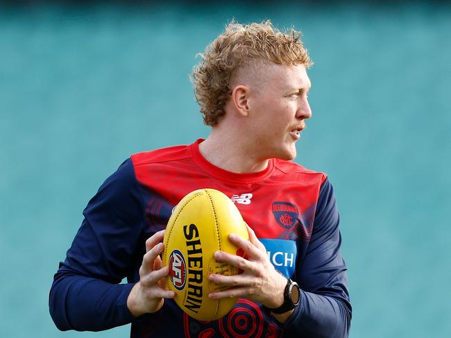 The Phantom isn’t waiting any longer to grab Clayton Oliver. Picture: Michael Willson/AFL Photos via Getty Images