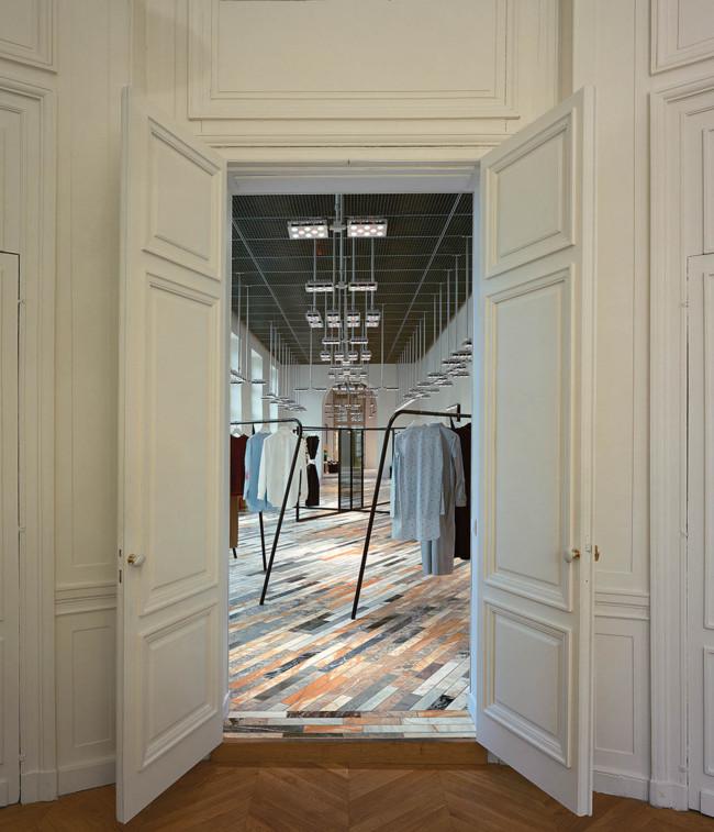 Inside the freshly renovated headquarters of French fashion house