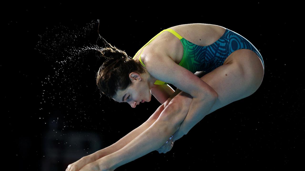 Maddison Keeney wins gold on historic day. Picture: Elsa/Getty Images