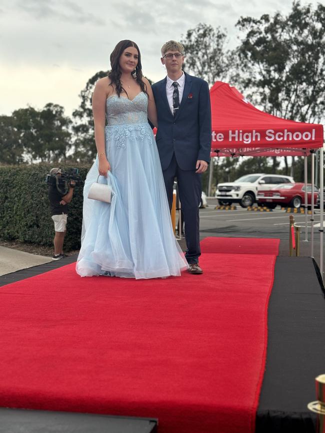 The students of Urangan State High School celebrating their formal.