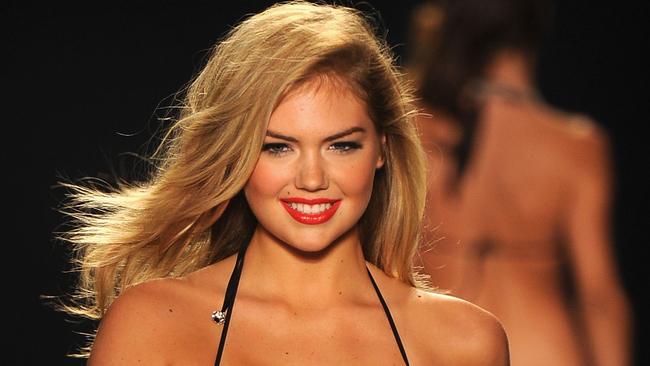 MIAMI BEACH, FL - JULY 15: Kate Upton walks the runway at the Beach Bunny Swimwear show during Merecdes-Benz Fashion Week Swim 2012 at The Raleigh on July 15, 2011 in Miami Beach, Florida. (Photo by Frazer Harrison/Getty Images for Beach Bunny)