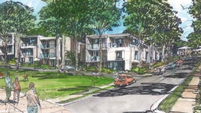 Artist impressions of the Mirvac development in West Pennant Hills.