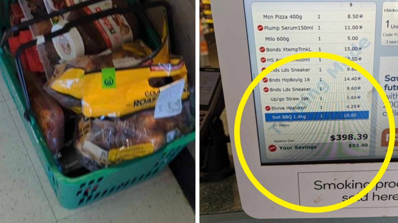 ‘Shocked’: Fury at detail in Woolies basket pic