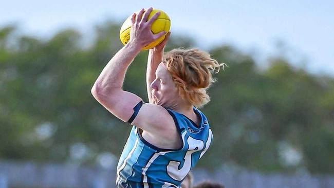 BEST AND FAIREST: Bay Power player Marcus Dyson wins his second Stedman medal. Picture: Brian Cassidy