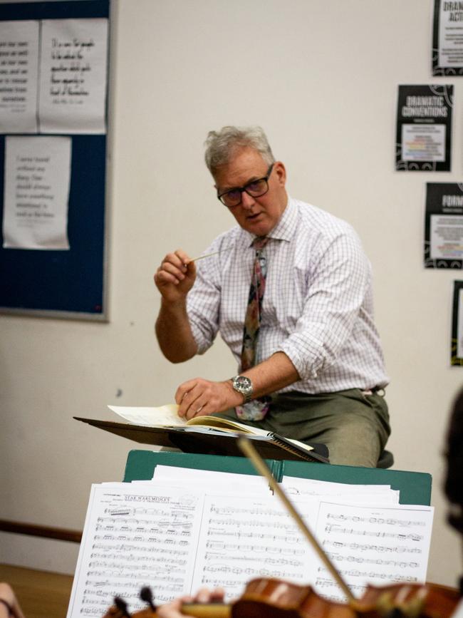 Robert Rotar was the key conductor for the Bundaberg Youth Orchestra’s 50th Anniversary performance.