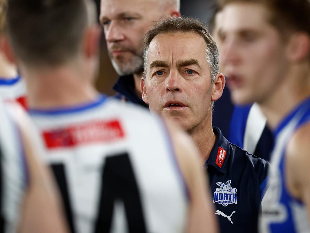 Alastair Clarkson has hit back at Ross Lyon’s claim that clubs who sell games aren’t serious.