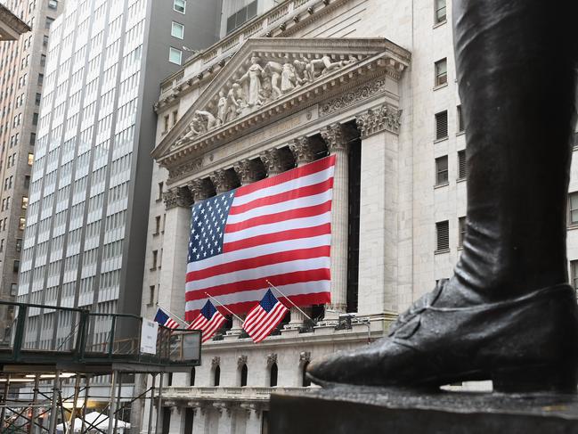 Australian stocks have followed Wall Street in dropping after US oil prices collapsed and went into the negative for the first time in history. Picture: Angela Weiss/AFP