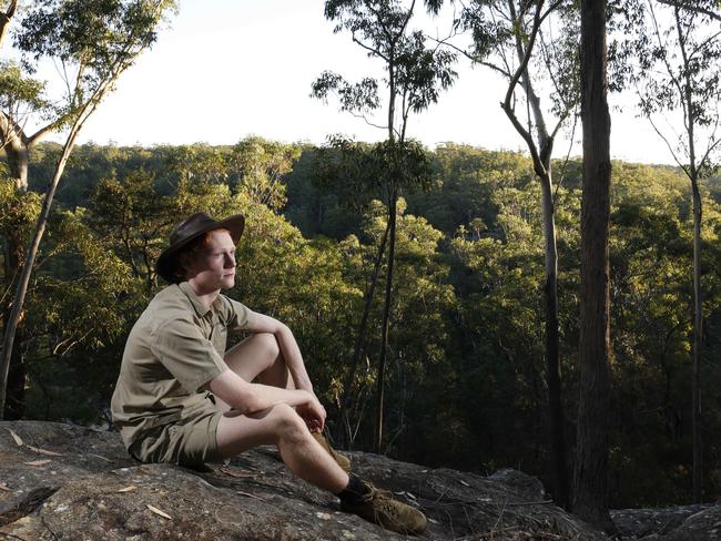 Cameron hopes to one day open his own wildlife sanctuary. Picture: Robert Pozo