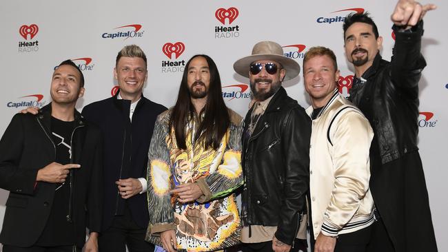 BSB recently released a new single with DJ Steve Aoki. Picture: Bryan Steffy/Getty Images.