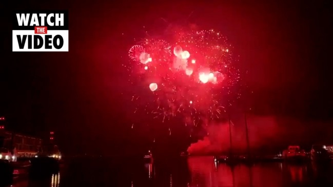 Dark Mofo 2021 stunning firework finale